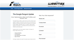 Desktop Screenshot of penguinwatch.com